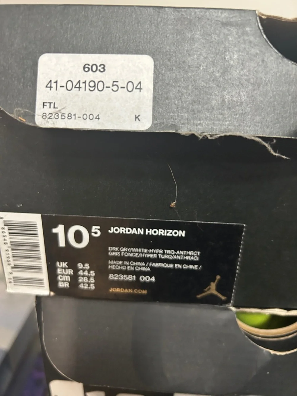 Jordan textile upper